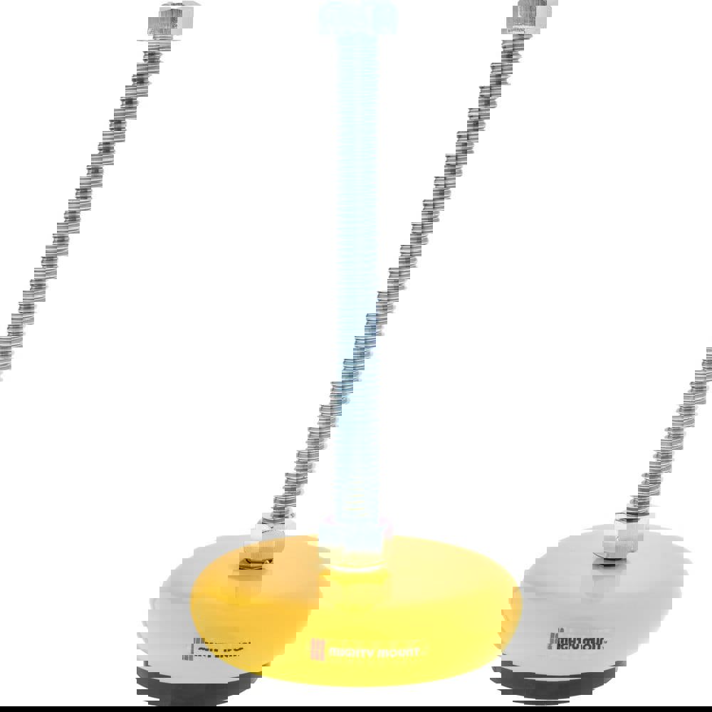 1,500 Lb Capacity, 5/8-11 Thread, Zinc Stud, Machine Socket Mount Leveling Mount